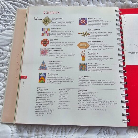 Quilt-Lovers Favorites Volume 8 American Patchwork & Quilting Hardcover Book - Picture 12 of 15